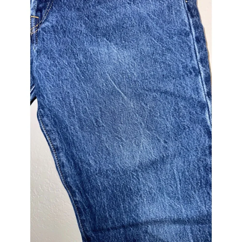 Vintage Levi's 501xx Men's W32 100% Cotton Dark Wash Button Fly Jeans (Hemmed)